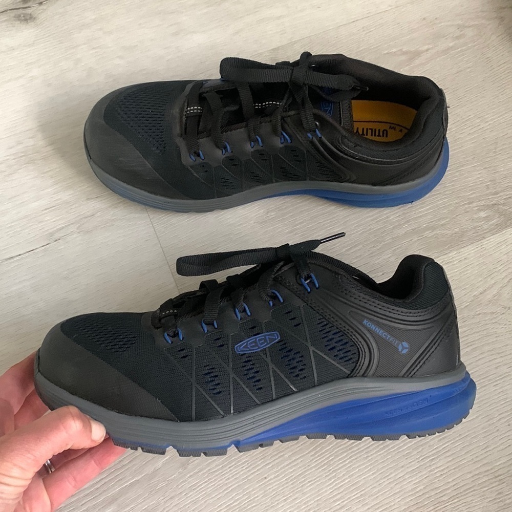 KEEN Utility Women's Vista Energy Low Sneakers Composite Toe Work Shoes 8M shoes